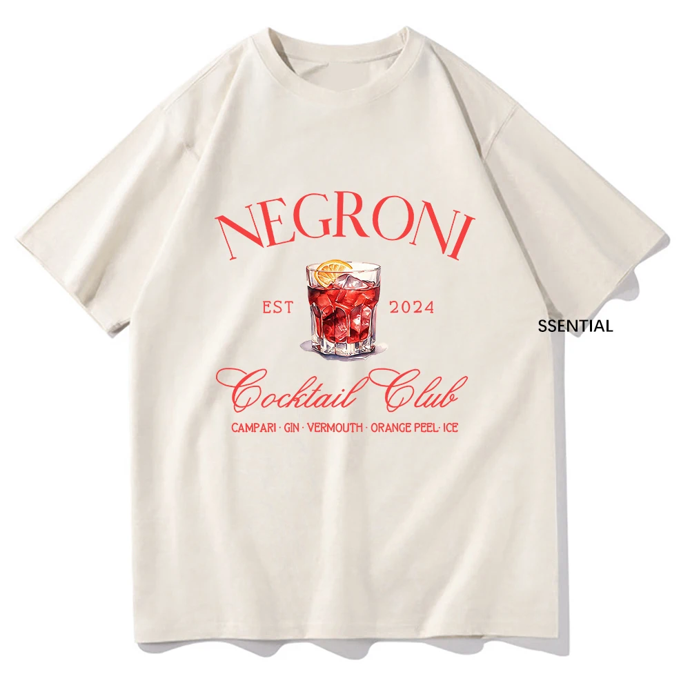 Street Fashion Harajuku - Negroni Social Club T Shirts Fashion