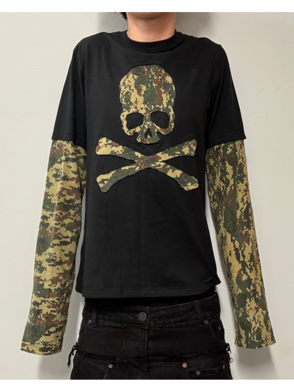 Street For Fashion - 2026 new American retro camouflage skeleton