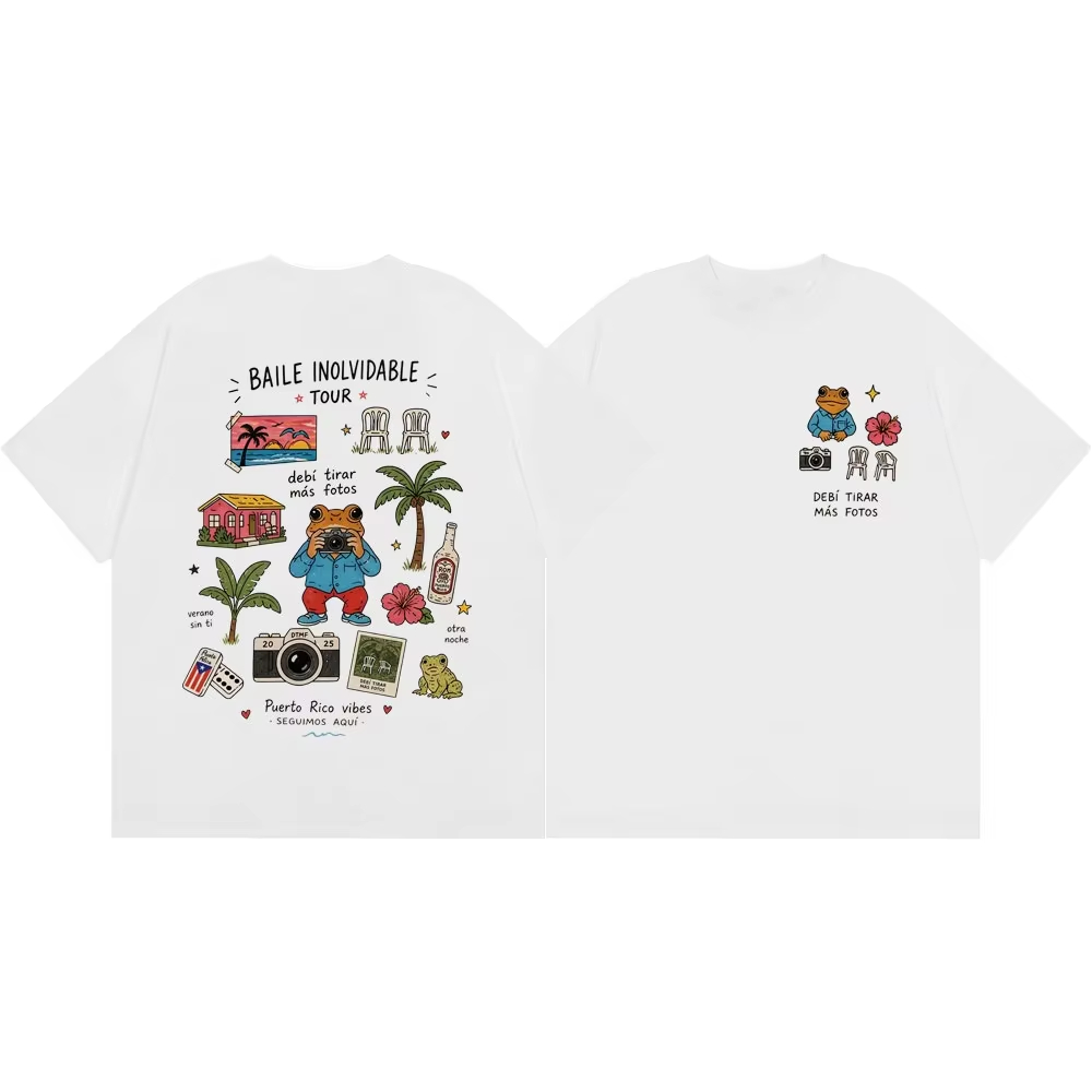 Foto Street Fashion - Unisex 2026 Rapper Bad Bunny DTMF