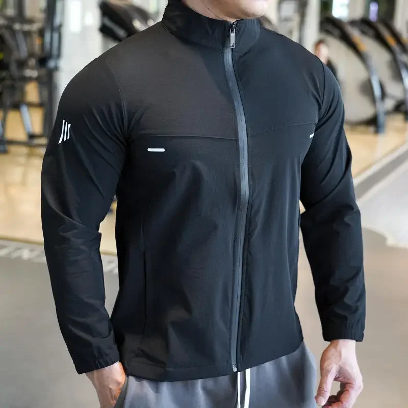 Reflective Jacket Running - Ice Silk Thin Shirts Tops Sport