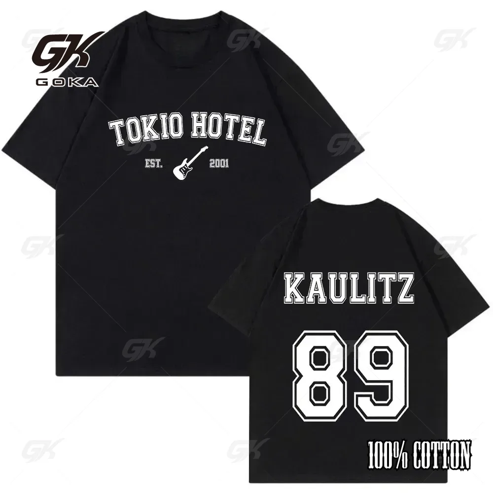 Street Fashion In Tokyo - Rock Band Tokyo Hotel Monogram Print