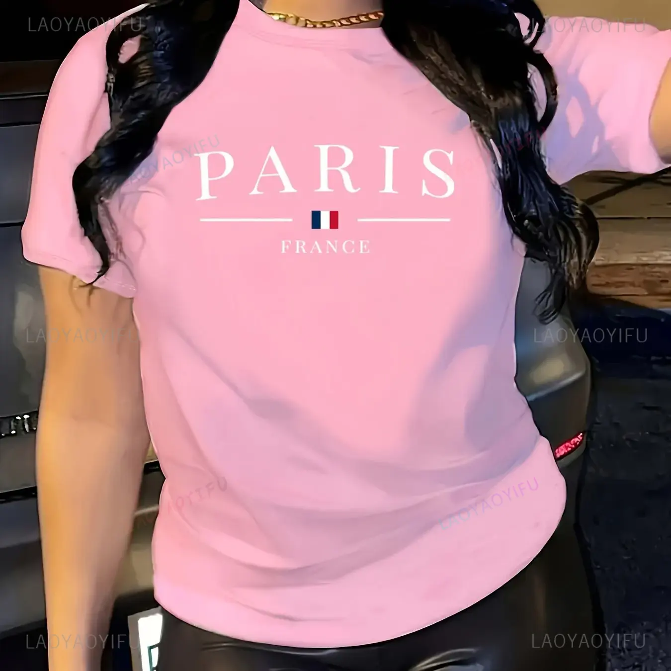 Street Fashion Paris - Unisex Paris France Print Short Sleeve