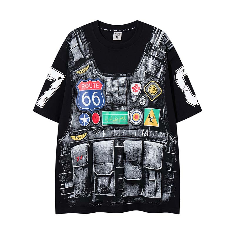 Street Fashion Vibes - Men's Fashion 3D Printed T Shirts