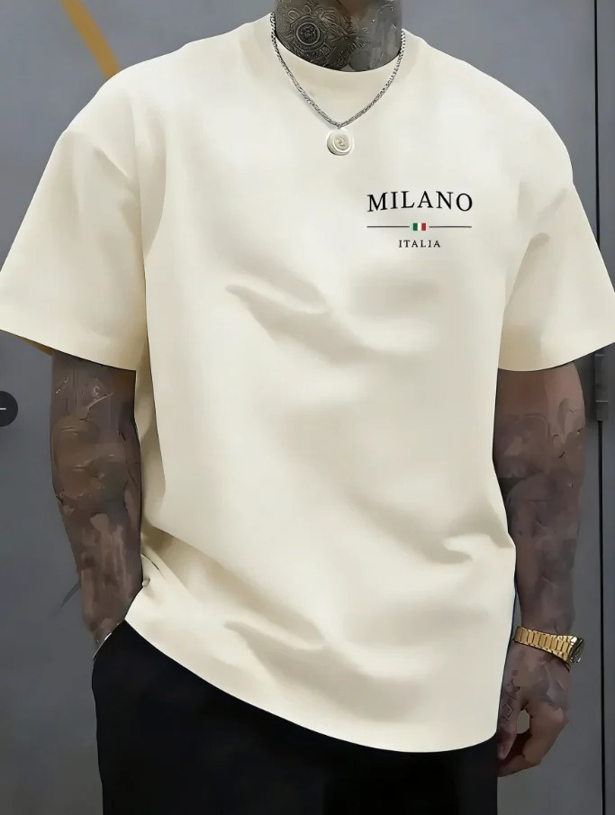 Milan ITALIA Print Men Women T - Street Fashion Milan review and price