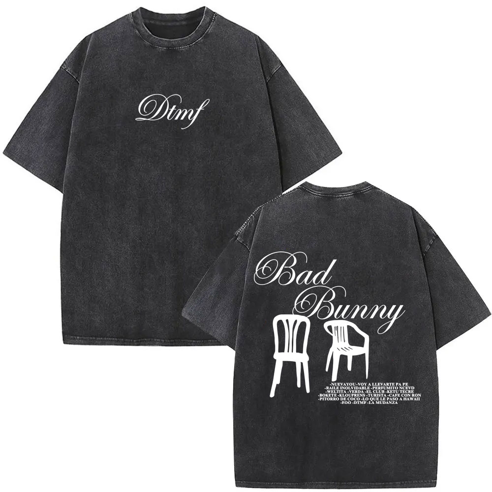 Washed Vintage Rapper Bad Bunn - Foto Street Fashion review and price