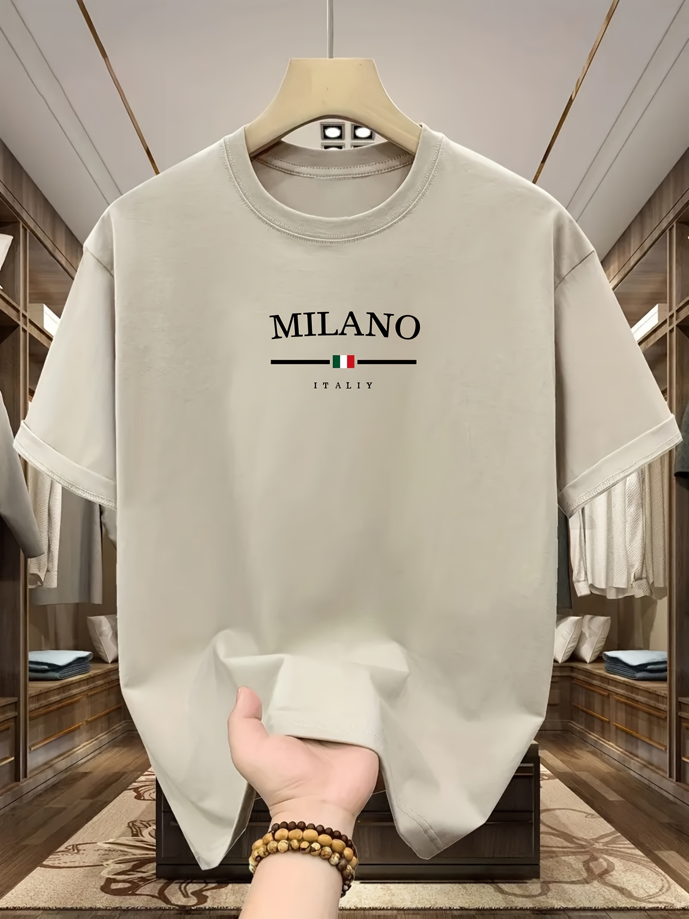 Men's 100% pure cotton fashion - Street Fashion Milan review and price