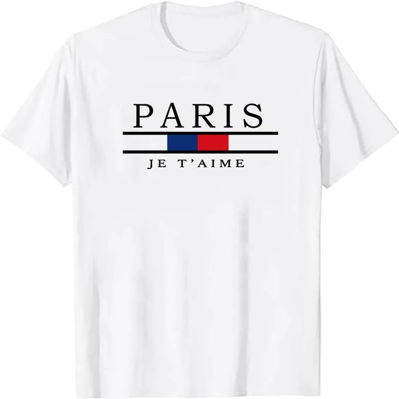 Paris Graphic Print T-shirts M - Street Fashion Paris review and price