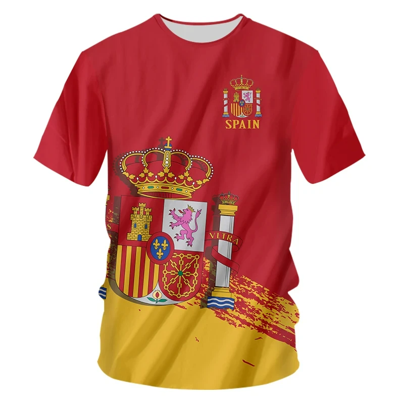 Unisex 3D Print Spain Style T  - Street Fashion In Spain review and price