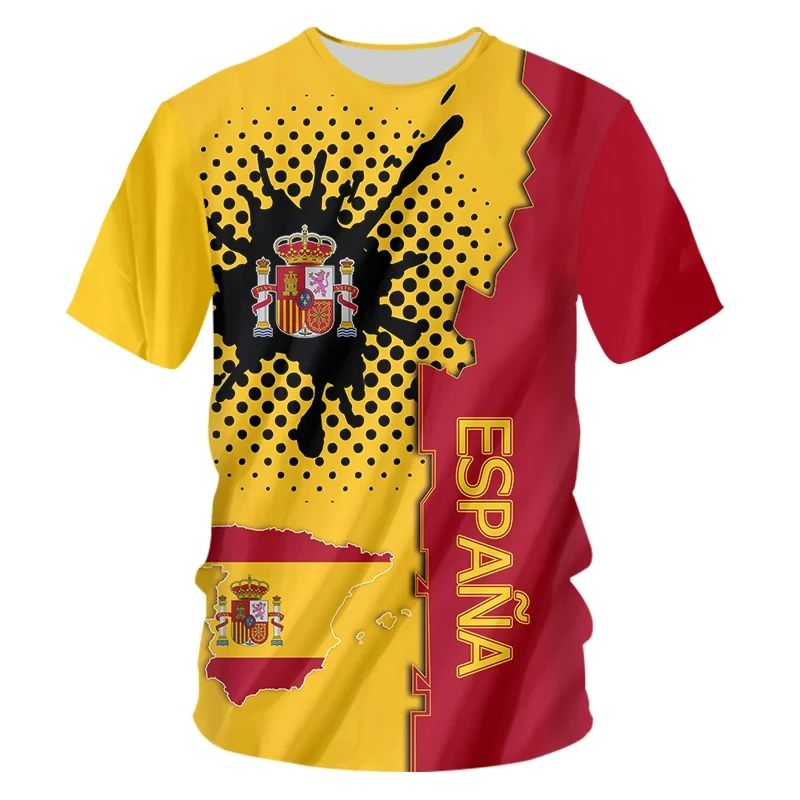 Unisex 3D Print Spain Style T  - Street Fashion In Spain review and price