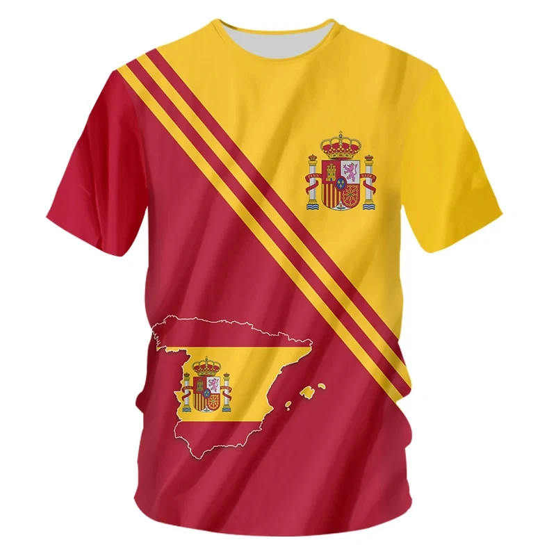 Unisex 3D Print Spain Style T  - Street Fashion In Spain review and price