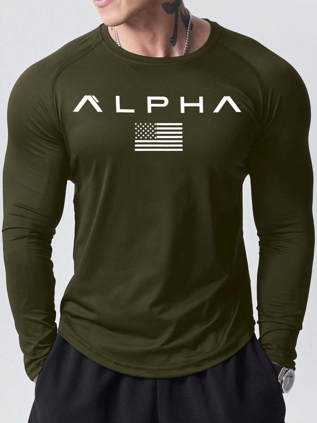 New men's long-sleeved T-shirt - Street For Fashion review and price