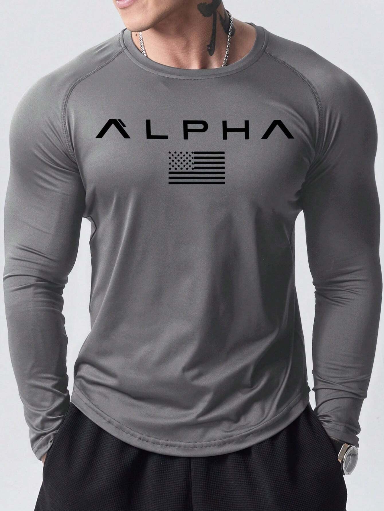 New men's long-sleeved T-shirt - Street For Fashion review and price