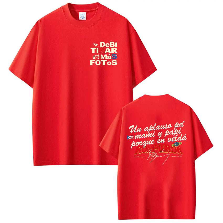 Rapper Bad Bunny Debi Tirar Ma - Foto Street Fashion review and price