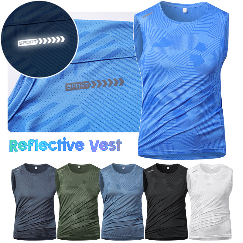 Man Running Reflective Vest Su - Reflective Jacket Running review and price