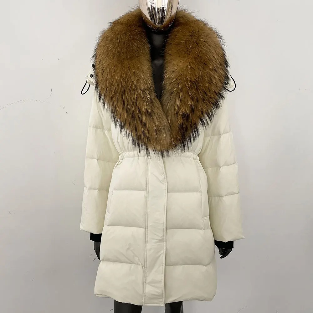 Real Fur Jacket Fashion Hooded - Street Fashion Official review and price