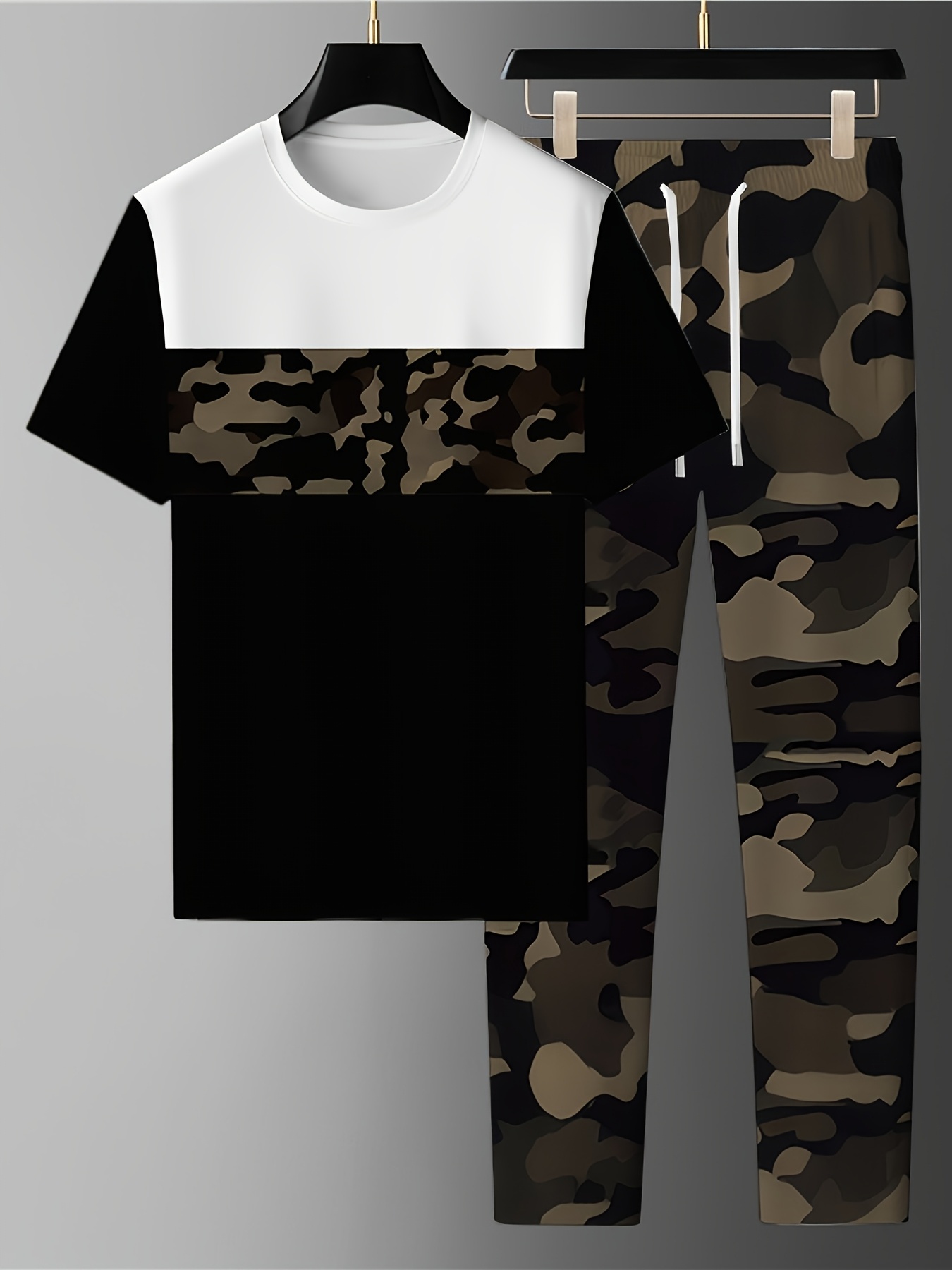2026 Summer New Men's Short-Sl - Camo Pattern Set review and price