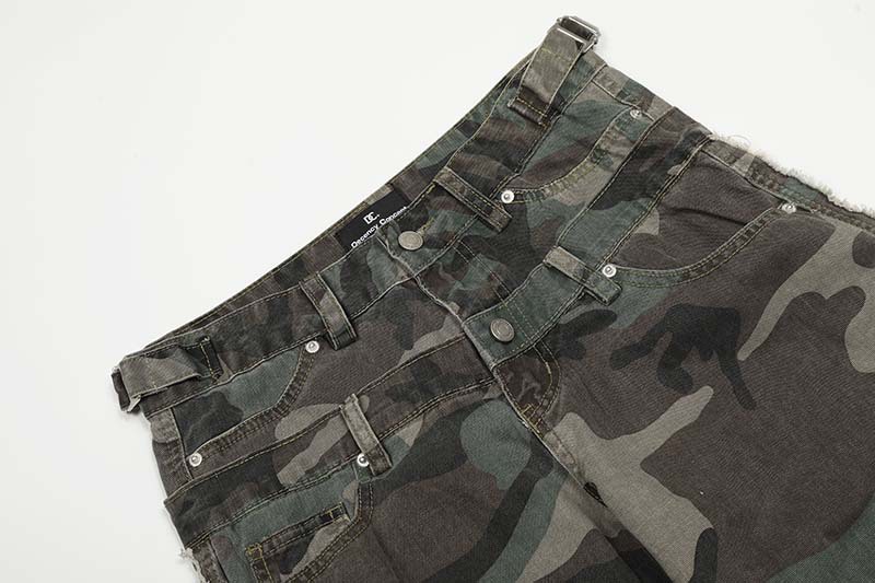 Men's Fashion Camouflage Cargo - Street Fashion Vibes review and price