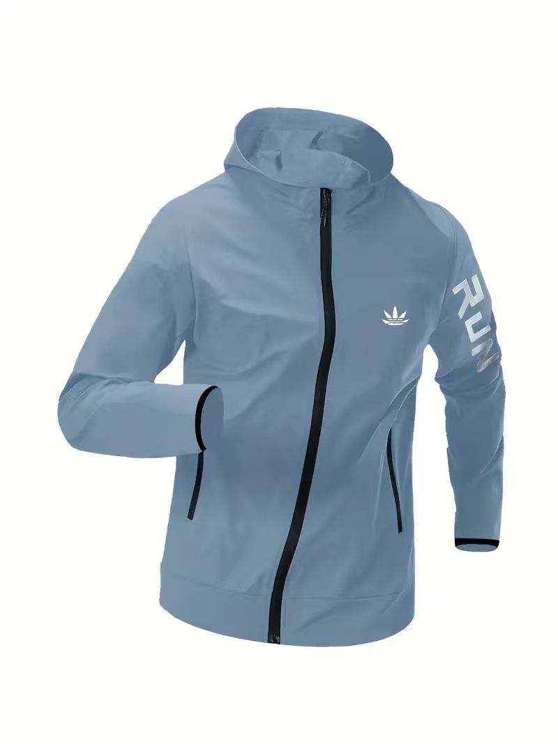 Mens Run Hooded Windbreaker Ja - Reflective Jacket Running review and price