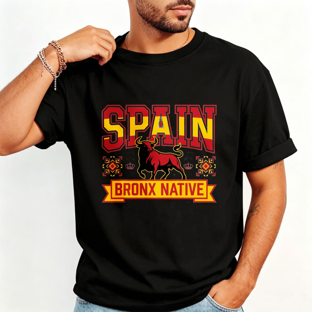 Spain Soccer Fan Printing Tshi - Street Fashion In Spain review and price