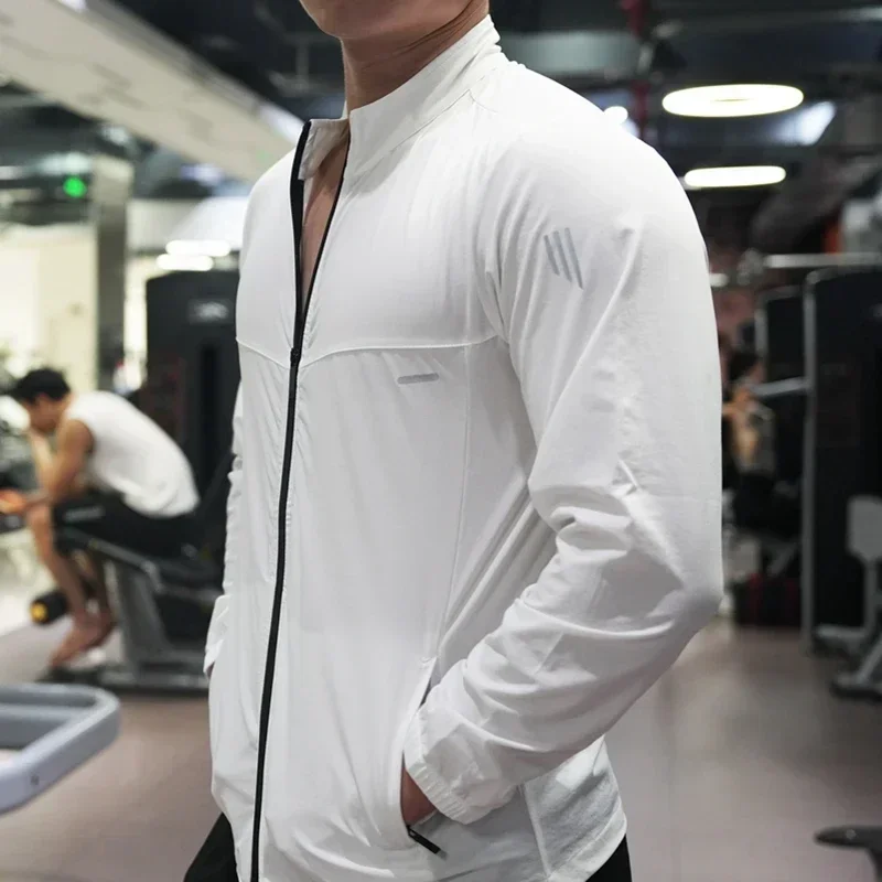 Ice Silk Thin Shirts Tops Spor - Reflective Jacket Running review and price