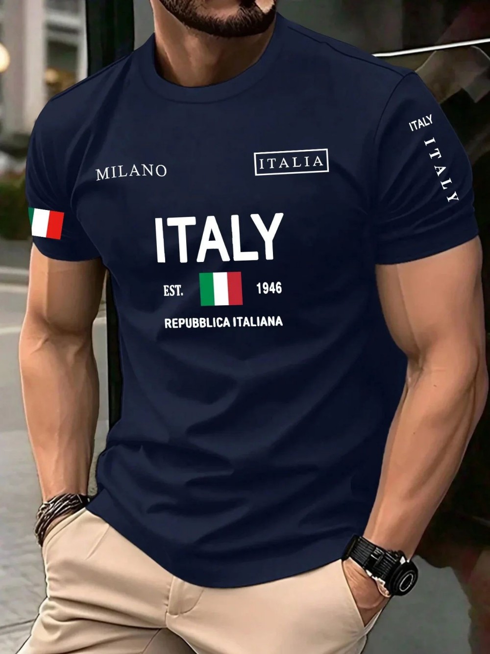 European and American men's su - Street Fashion Milan review and price