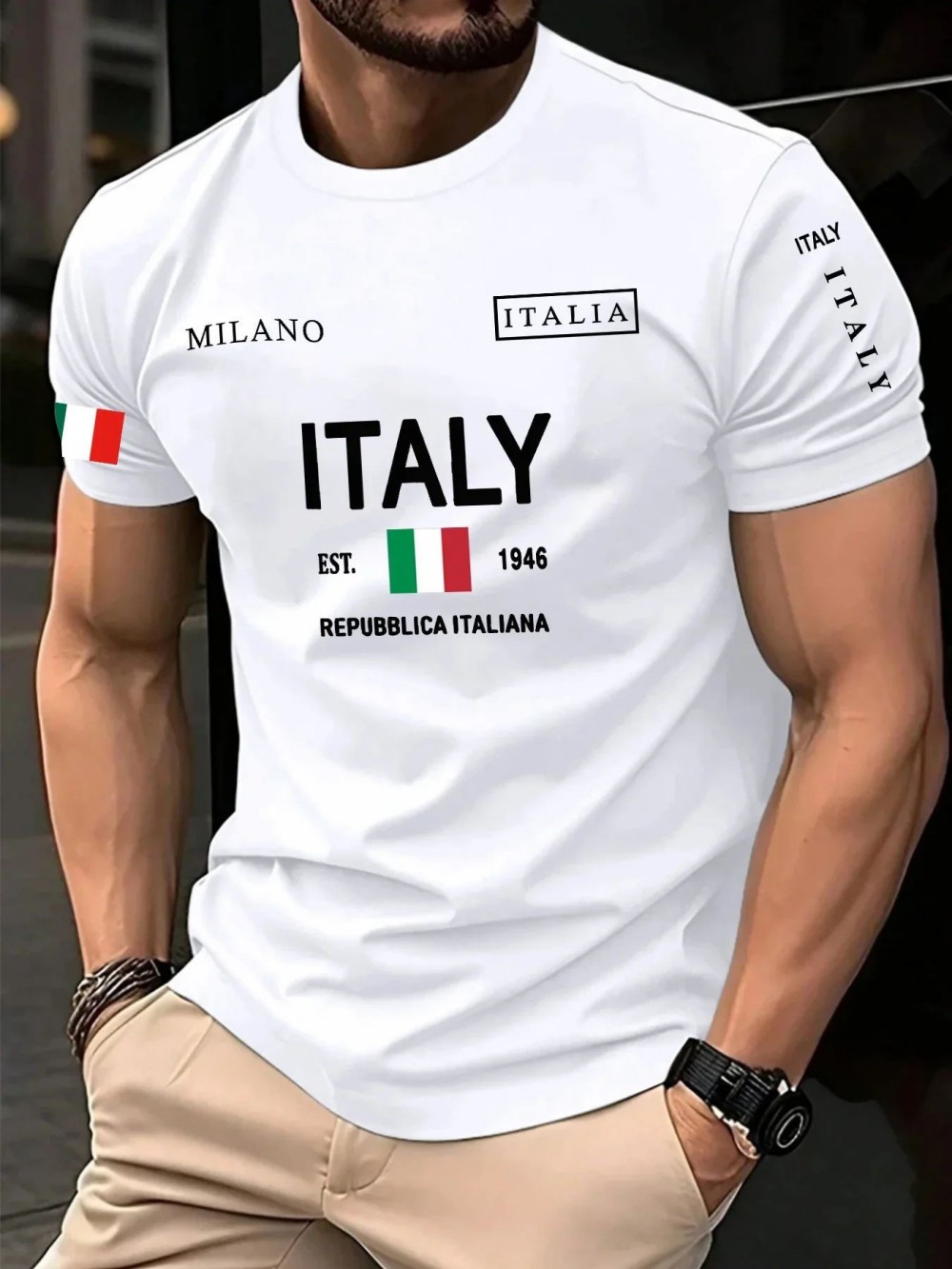 European and American men's su - Street Fashion Milan review and price