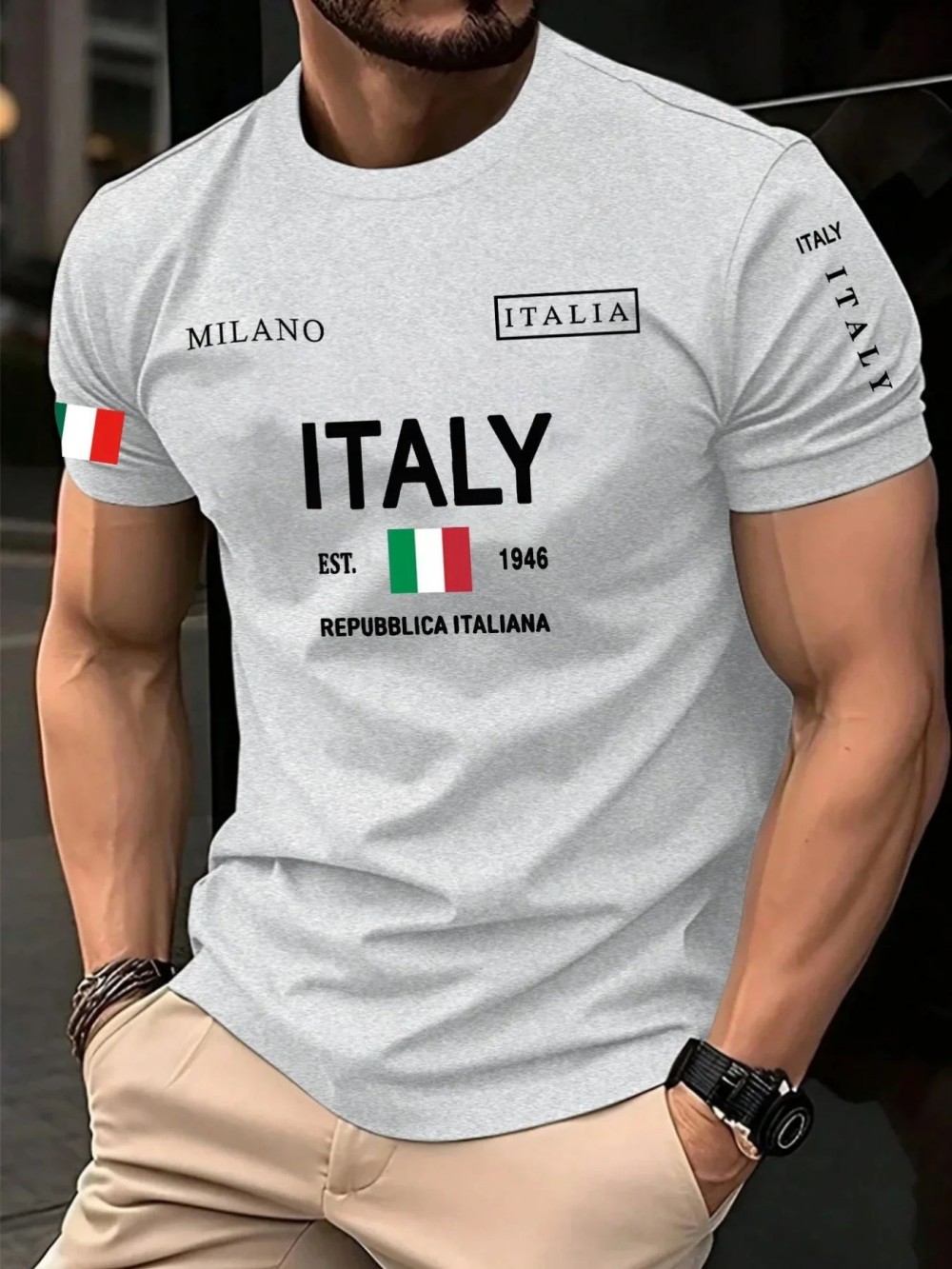 European and American men's su - Street Fashion Milan review and price