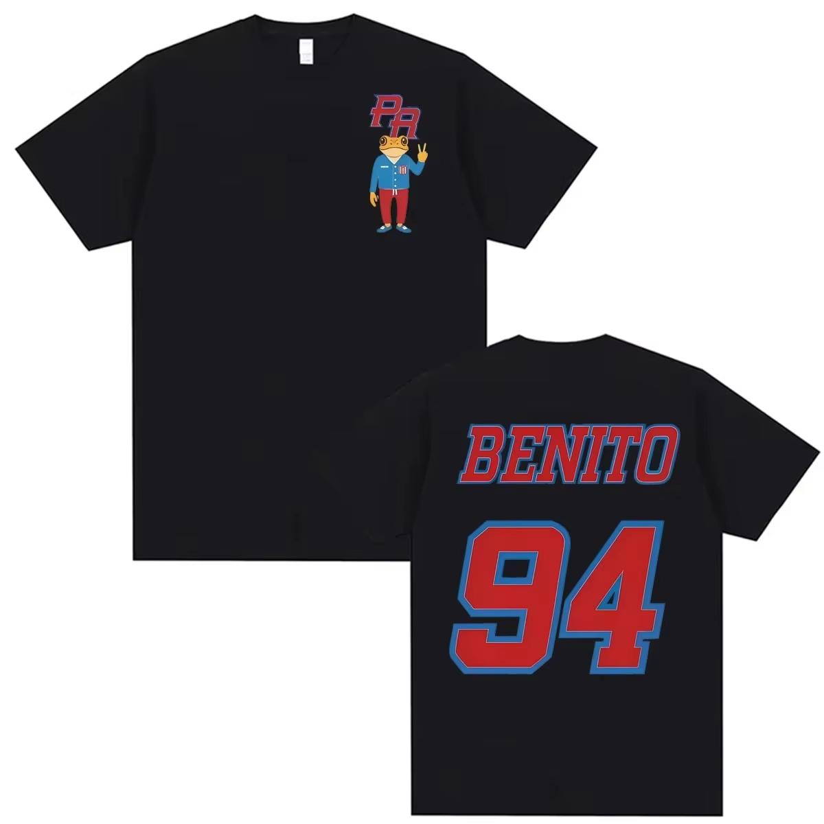 Rapper Bad Bunny T-shirt Debi  - Foto Street Fashion review and price