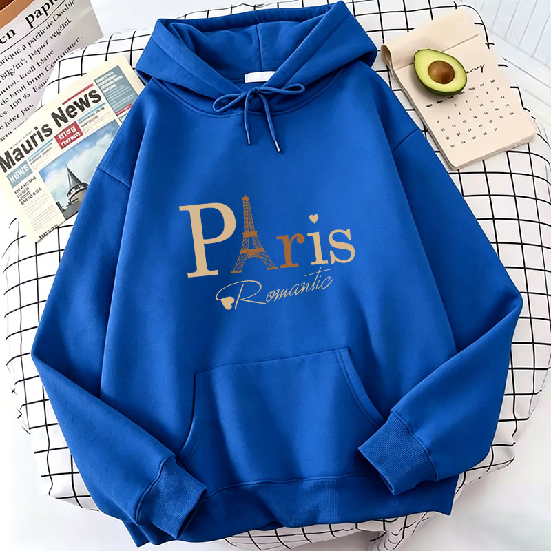 Fashion Paris Letter Print Hoo - Street Fashion Paris review and price