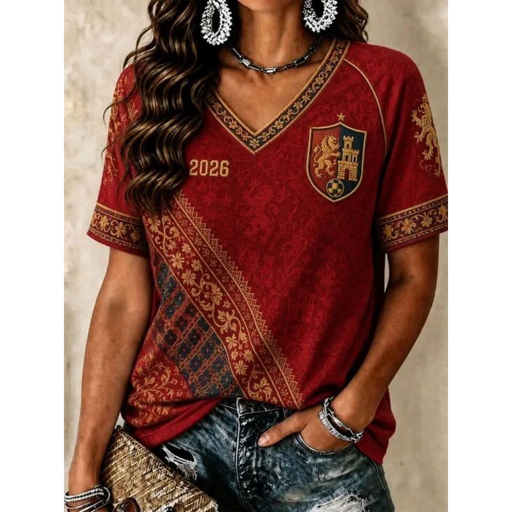 2026 Summer Spain Football Fan - Street Fashion In Spain review and price
