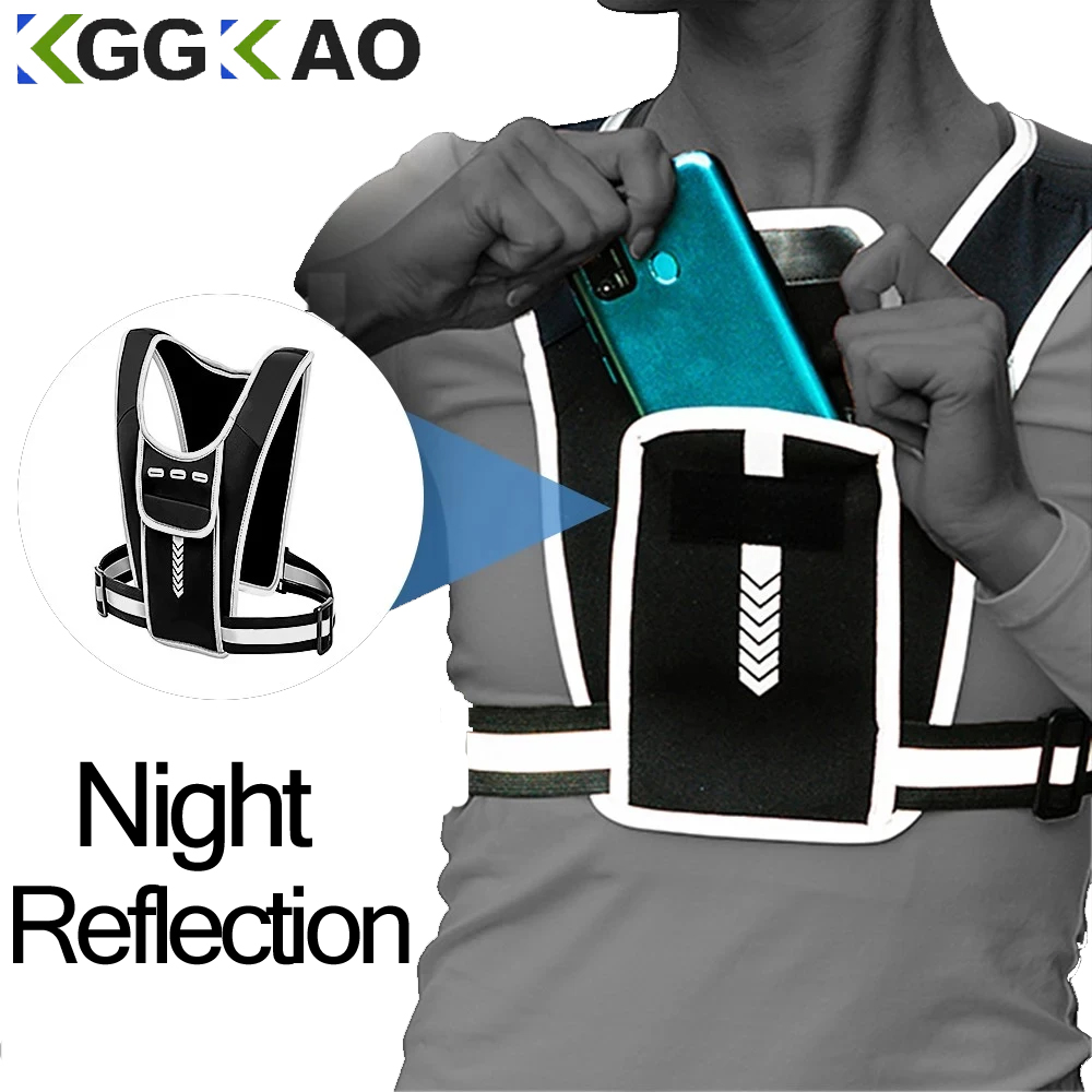 Running Vest Phone Holder for  - Reflective Jacket Running review and price