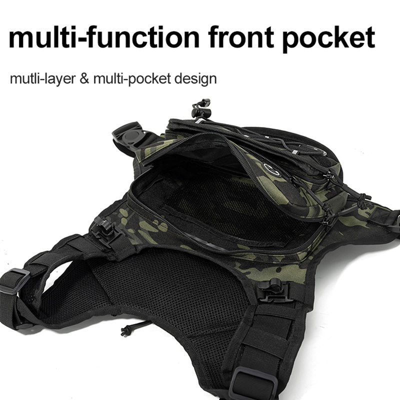 Tactical Bag Front Chest Rig V - Reflective Jacket Running review and price