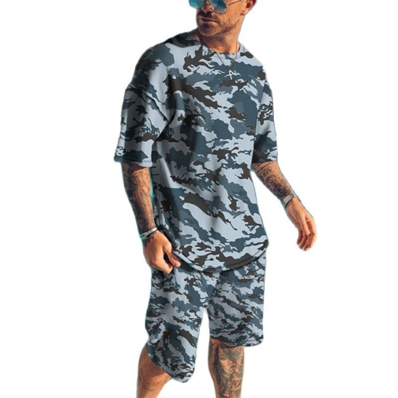Summer New Men's Tracksuits 3D - Camo Pattern Set review and price