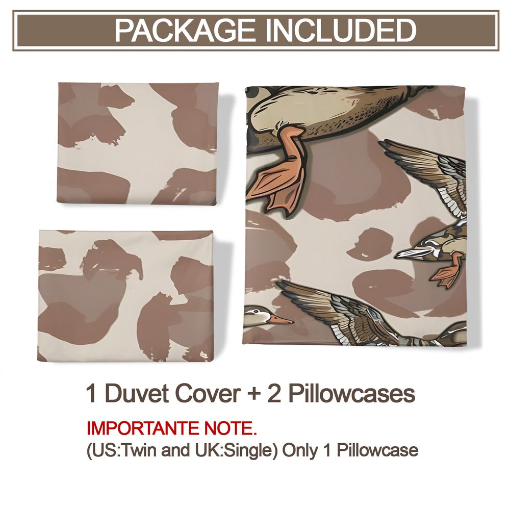 Flying Duck Duvet Cover Set Ca - Camo Pattern Set review and price