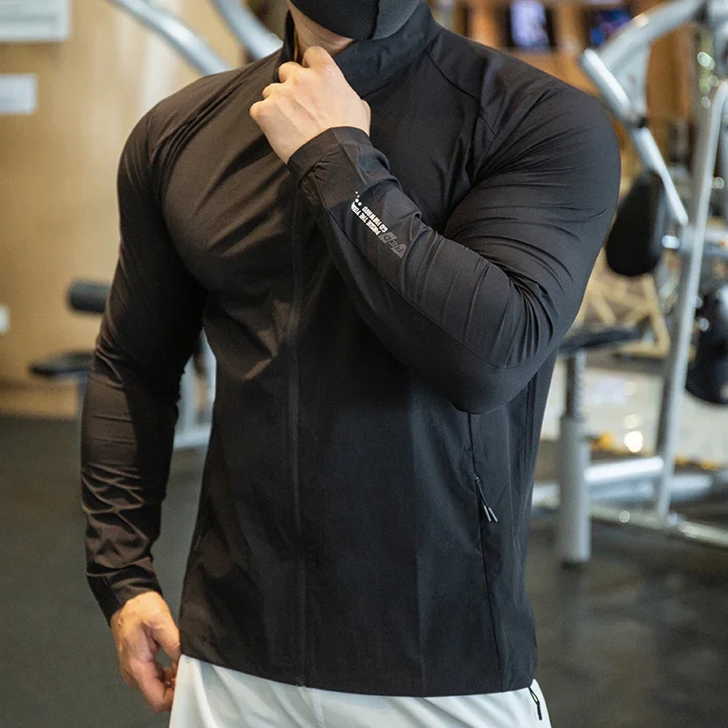 Men Ice Silk Quick Dry Hiking  - Reflective Jacket Running review and price