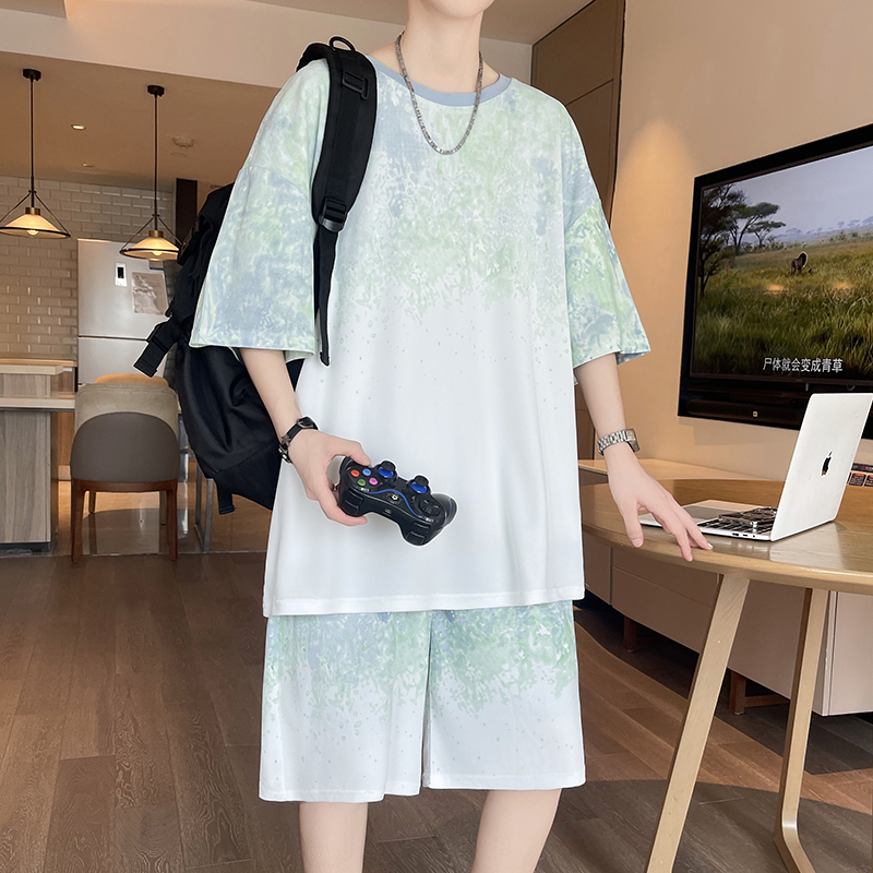 【Top 5-Point Pants】Men's T-Shi - Street For Fashion review and price