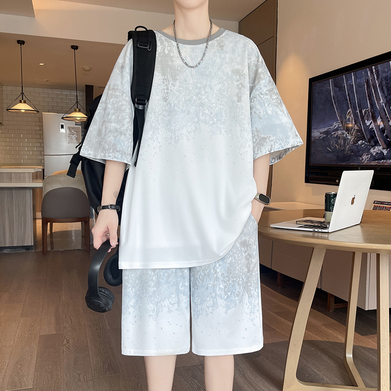 【Top 5-Point Pants】Men's T-Shi - Street For Fashion review and price